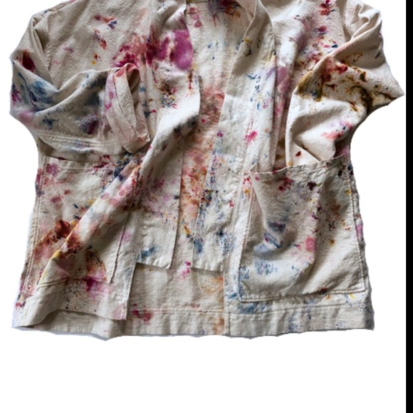 Megan Ilene Tie Dye Puzzle Jacket - Picture 3 of 11